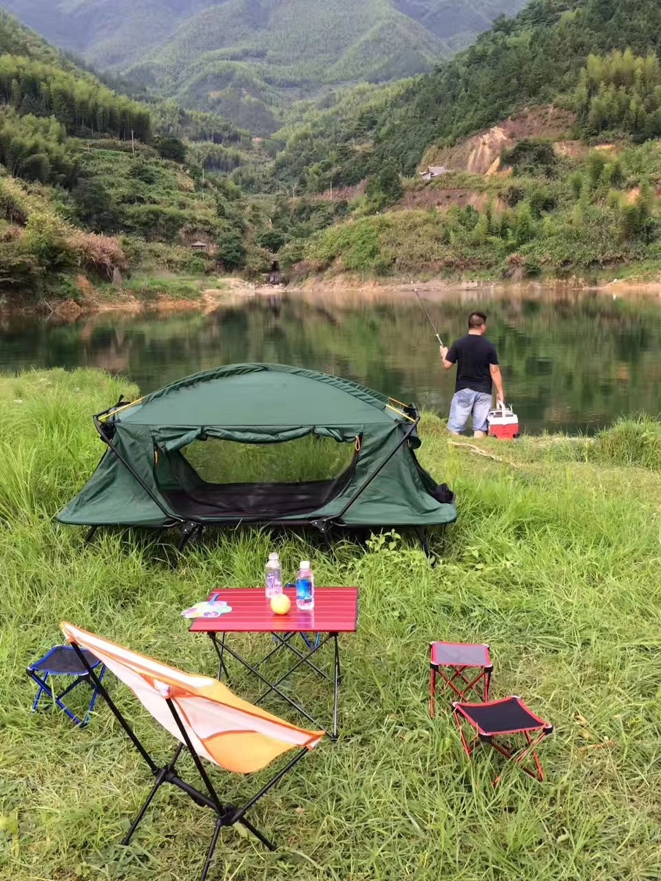 Cheap Goat Tents Hot Sale Automatic Smart Tent Off Ground Tent Above Ground WaterProof Outdoor Folding Camping Bed Tent,CZ 830B Camping Bed Tent Tents 